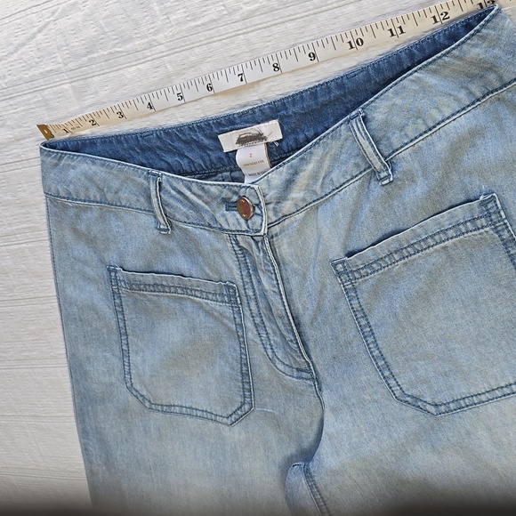 Eric Casual Wide Leg Crop Pants Women's Size 2 - Picture 8 of 13